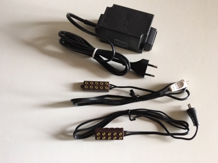 Trafo mit integrierter Flackerelektronik