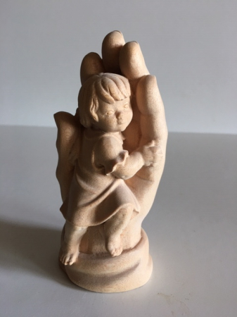 Schützende Hand Mädchen