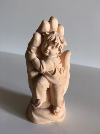 Schützende Hand Bub