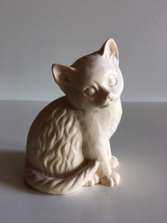 Katze sitzend