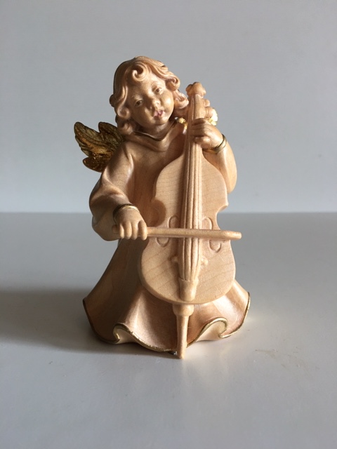 Engel mit Bassgeige