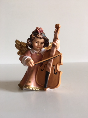 Engel mit Bassgeige