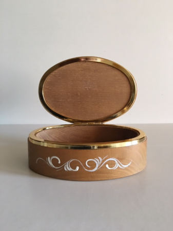 Schmuckdose groß oval