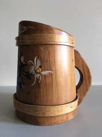 Holzkrug groß