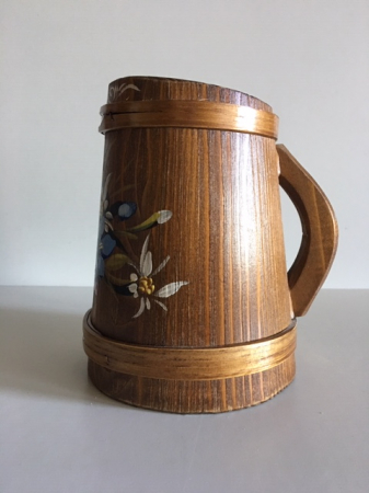 Holzkrug klein