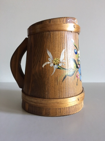 Holzkrug klein