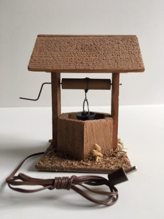Brunnen mit LED Birne 3,5 V