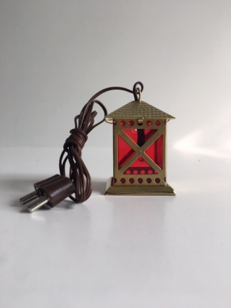 Metalllaterne mit LED Birne