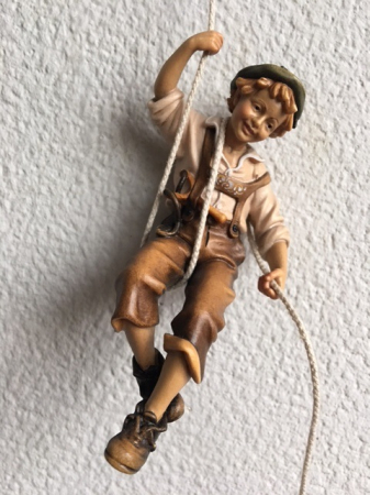 Jugendlicher Abseiler