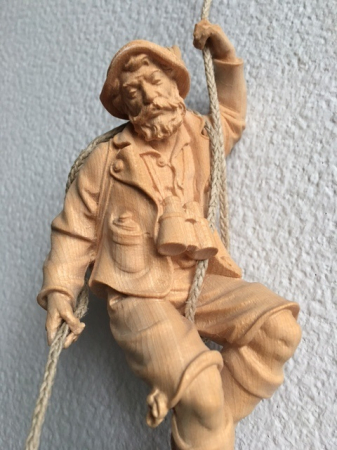 Abseilender Jäger