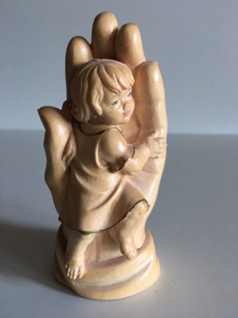 Schützende Hand Mädchen
